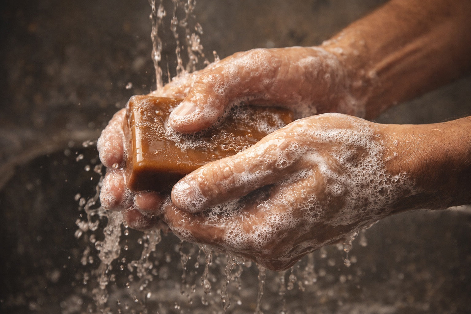 Iodine Antimicrobial Soap — Hospital-Grade, Cosmetic Formula — TWO BARS