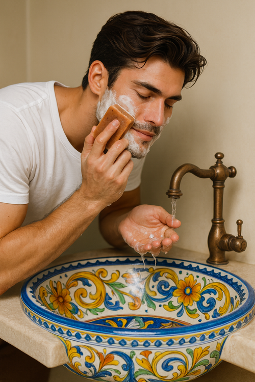 Iodine Antimicrobial Soap — Hospital-Grade, Cosmetic Formula — TWO BARS