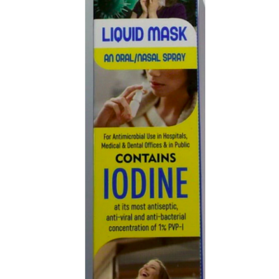 Liquid Mask — 1% Povidone-Iodine Oral/Nasal Spray